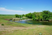 Водяная мельница в хуторе Казьминка на реке Кундрючья