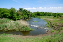 Водяная мельница в хуторе Казьминка на реке Кундрючья