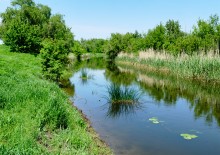 Водяная мельница в хуторе Казьминка на реке Кундрючья