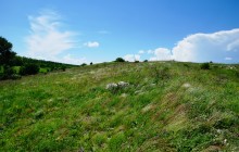 Старое казачье укрепление на Миусе, времен Петровских походов.