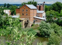 Водяная мельница в селе Ряженое на Миусе