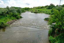 Водяная мельница в селе Ряженое на Миусе
