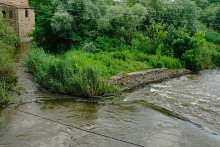 Водяная мельница в селе Ряженое на Миусе