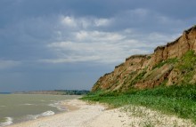 Азовское побережье у поселка Приазовский