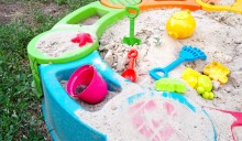 Старая песочница на Сельмаше