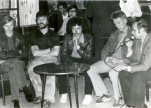 Встреча коллектива Машины времени с диско-клубом "Пульсар"