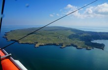 Летаю на мотодельтаплане вокруг Казантипа