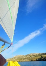 На парусе вокруг Казантипа