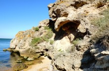 Прогулки по заповеднику на полуострове Казантип. По скалам и пляжам в обществе птиц и медуз