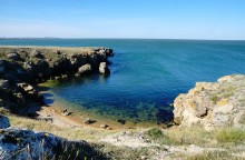 Прогулки по заповеднику на полуострове Казантип. По скалам и пляжам в обществе птиц и медуз