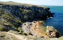 Прогулки по заповеднику на полуострове Казантип. По скалам и пляжам в обществе птиц и медуз