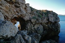 Прогулки по заповеднику на полуострове Казантип. По скалам и пляжам в обществе птиц и медуз