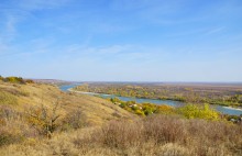 Дон между Мелиховской и Пухляковским