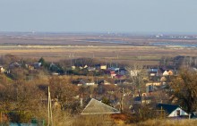 Осень в займище у строительства Аксайского обвода у Большого Лога