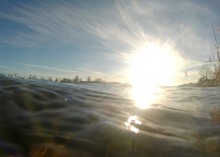 Осенняя набережная Дона в Аксае