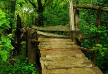 Подвесные или висячие мосты Донского края