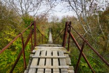 Подвесные или висячие мосты Донского края