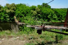 Подвесные или висячие мосты Донского края