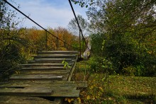 Подвесные или висячие мосты Донского края