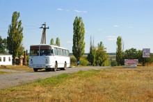 Автобус ЛАЗ покоритель космоса
