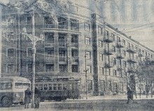 Дом 100 на пр. Сельмаш в 1959 г.