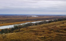 Ракушечные обрывы у хутора Александровка Аксайского района