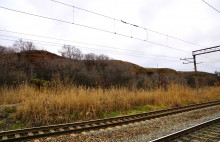 Ракушечные обрывы у хутора Александровка Аксайского района