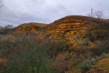 Ракушечные обрывы у хутора Александровка Аксайского района