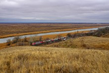 Ракушечные обрывы у хутора Александровка Аксайского района