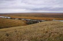 Ракушечные обрывы у хутора Александровка Аксайского района