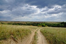 Дороги в долине реки Калитва