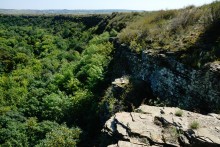 Путешествие по скалам на правом берегу Миуса между хутором Скельновским и селом Русское