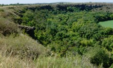 Путешествие по скалам на правом берегу Миуса между хутором Скельновским и селом Русское