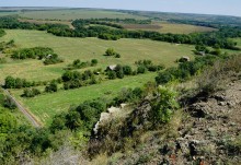 Путешествие по скалам на правом берегу Миуса между хутором Скельновским и селом Русское