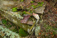 Фундаменты церкви в хуторе Голубинка Белокалитвенского района