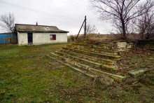 Фундаменты церкви в хуторе Голубинка Белокалитвенского района