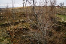 Фундаменты церкви в хуторе Голубинка Белокалитвенского района