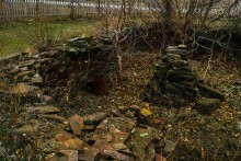 Фундаменты церкви в хуторе Голубинка Белокалитвенского района