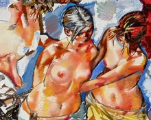 Выставка работ художника Олега Майбороды