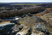 Грядная гора на реке Быстрой