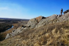 Грядная гора на реке Быстрой