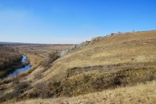 Грядная гора на реке Быстрой