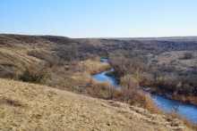Грядная гора на реке Быстрой