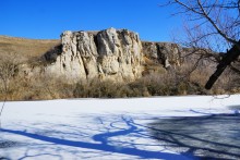 Путешествуя между зимой и весной по Донецкому кряжу. 