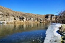 Путешествуя между зимой и весной по Донецкому кряжу. 