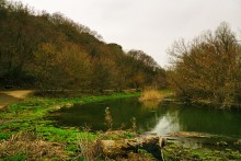 Развалины старой мельницы - электростанции у хутора Дудкино на Кундрючьей