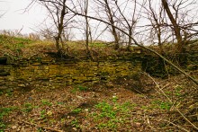 Развалины старой мельницы - электростанции у хутора Дудкино на Кундрючьей