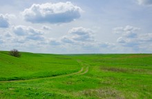 Путешествие по весенним маныческим берегам