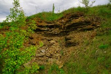 Геология и природа берегов реки Калитвы у хуторов Ленина и Рудаков