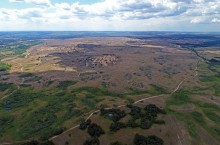 Кундрюченские пески и леса после пожара